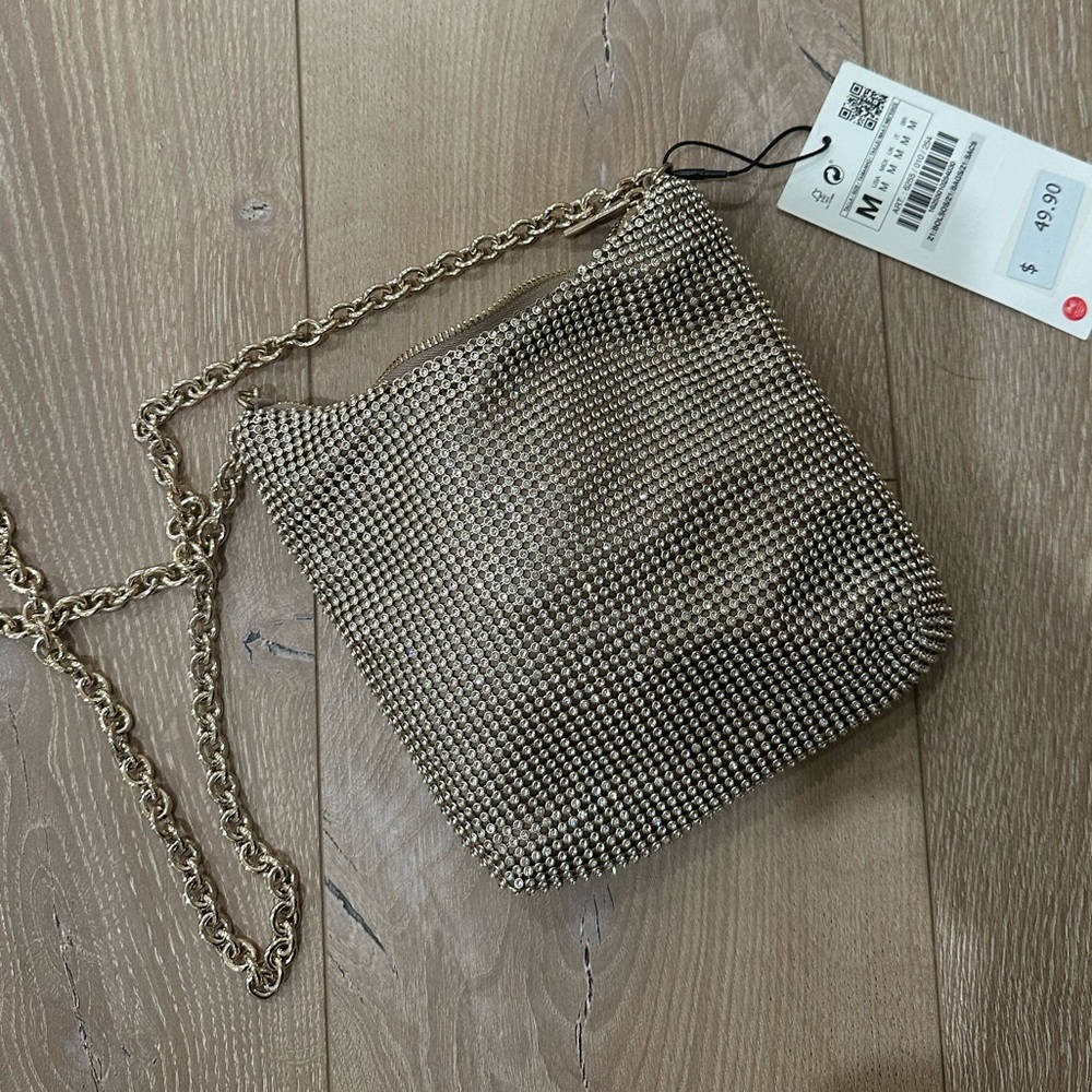 Diamond mini purse